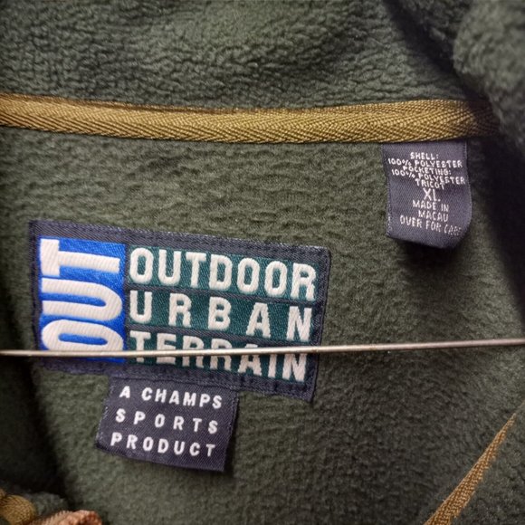 Men's Outdoor Urban Terrain Fleece Pullover Size XL. Hiking Trail - Picture 2 of 3